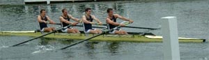 passing the floating grandstand